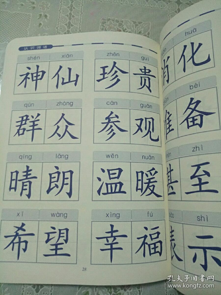 认识500个儿童常用字基础字二识字的革命56岁适用学会本套1000字就能
