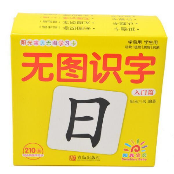 阳光宝贝无图学习卡·无图识字(入门篇)