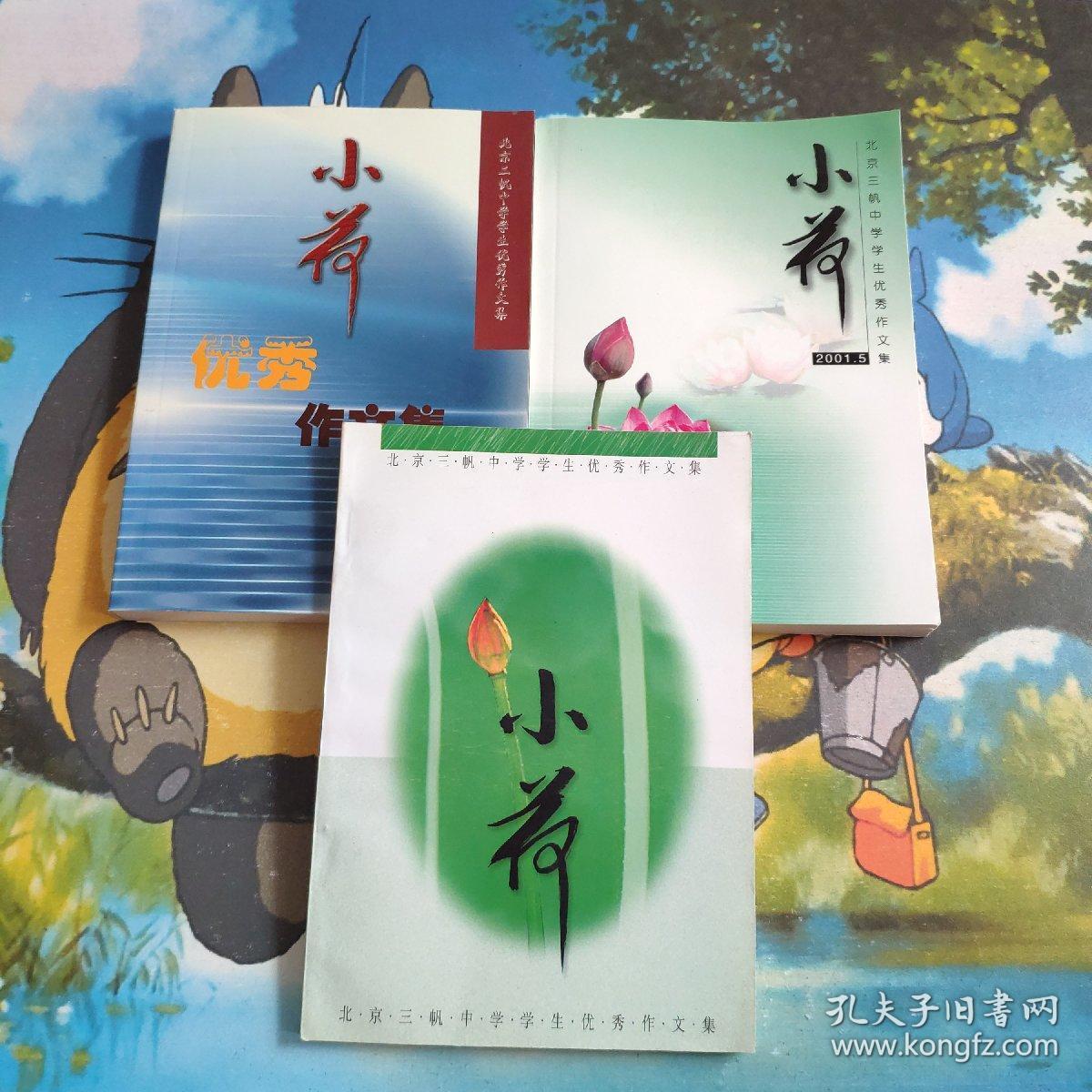 北京三帆中学学生优秀作文集 小荷 小荷2001.