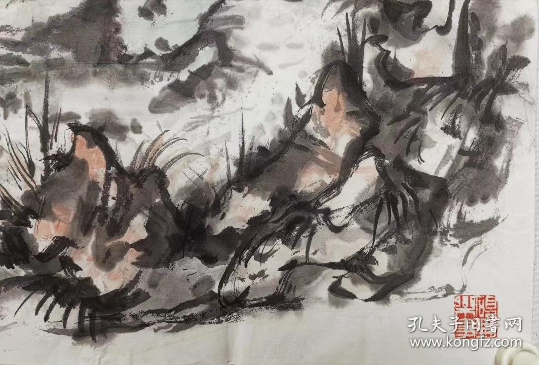 现为广东画院专职画家,1064_720