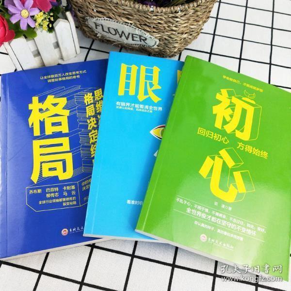 正版三册 眼界 格局 初心 人生修为三书 格局决定结局