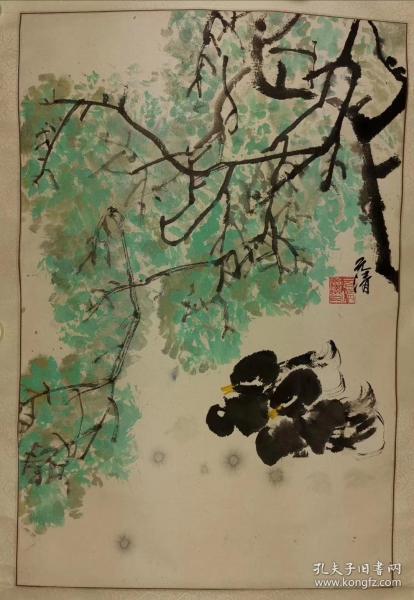 徐元清 尺寸 68/46 立轴都说她才貌双全,是上海中国画院成立后培养的