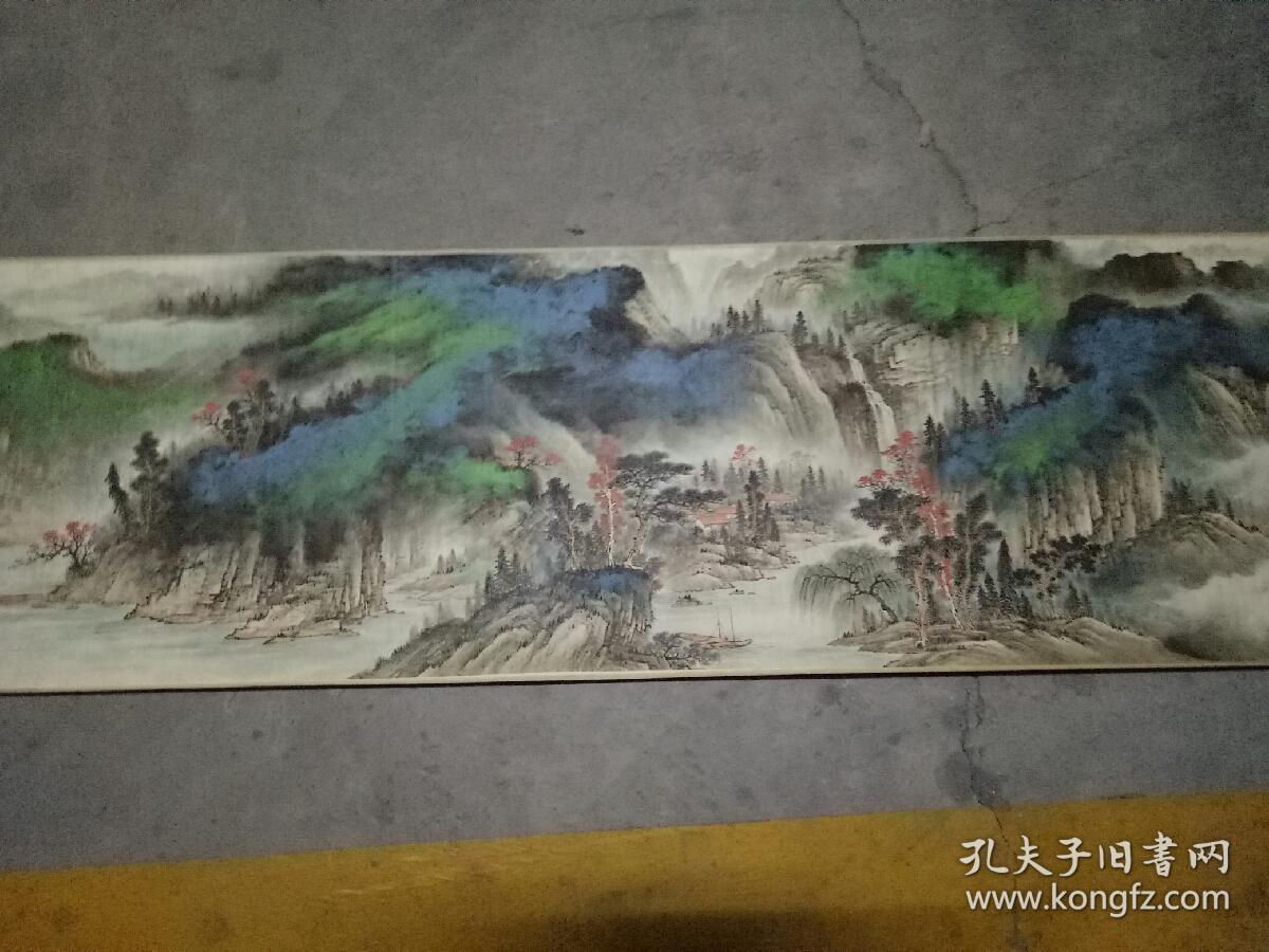 张大千一江山锦绣
