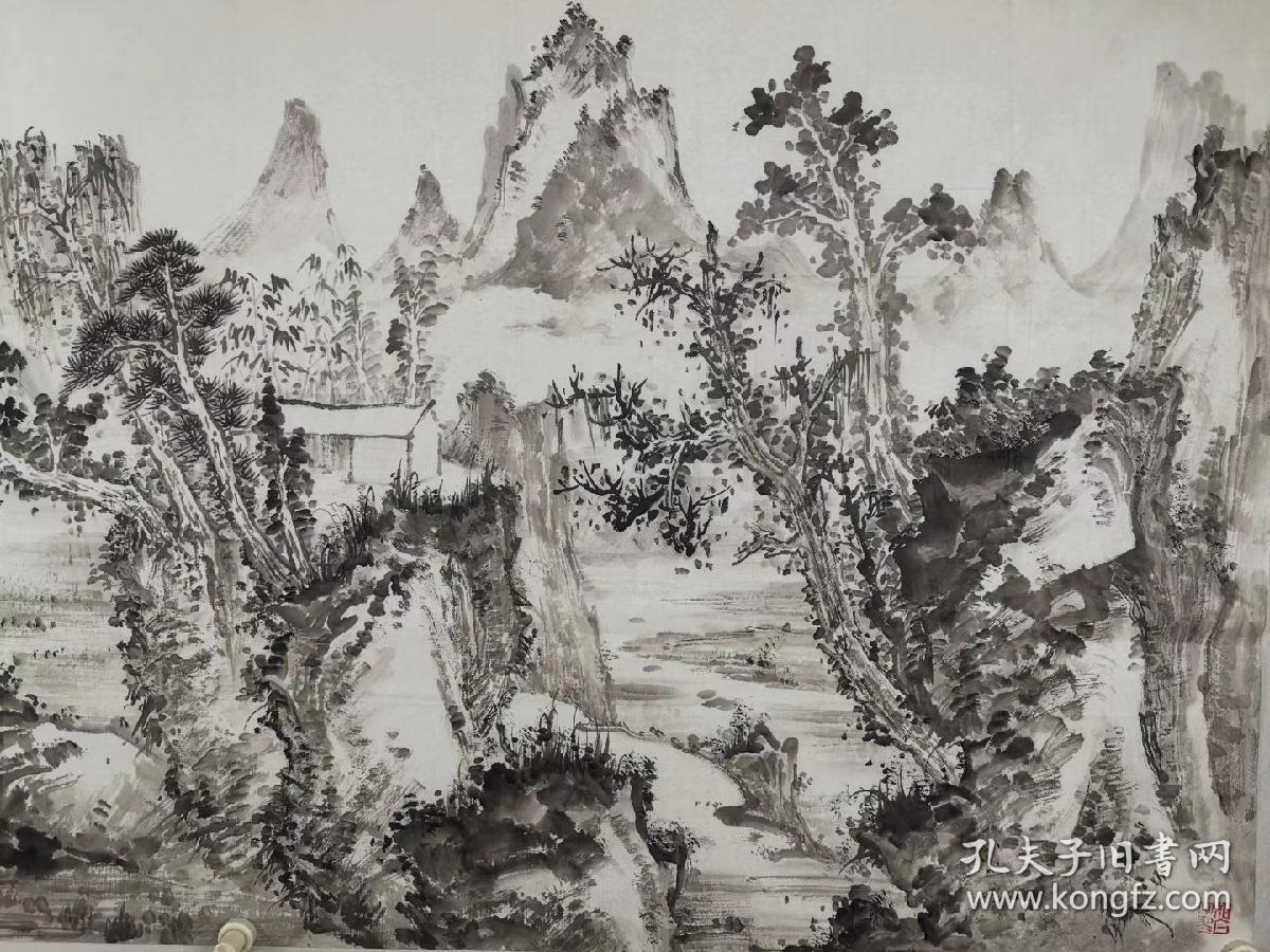 张万峰 尺寸 138/68 软件(1957.8—)北京人.擅长中国画.
