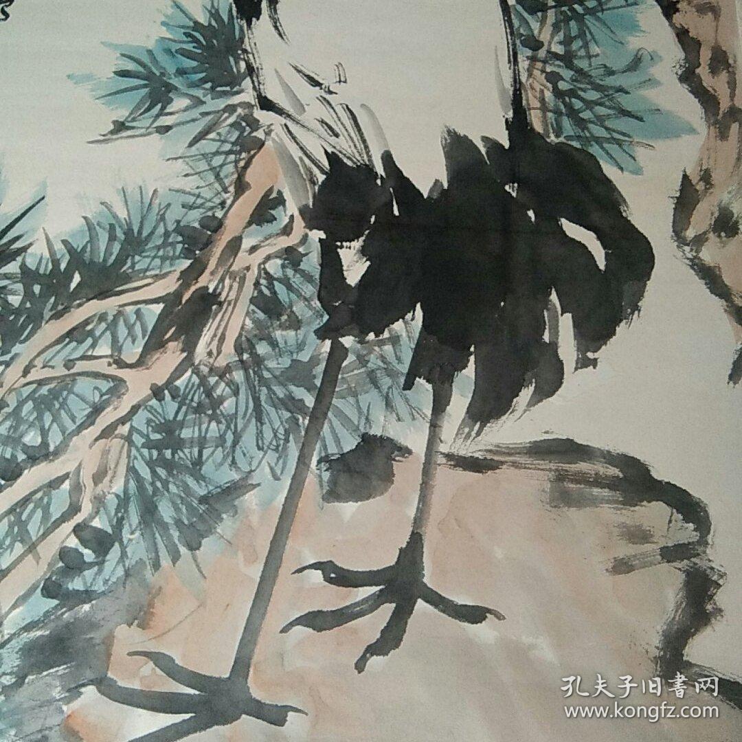 全国当代著名画家,清华大学美院教授,贾鸿吏教授(擅长山水花鸟画)国画