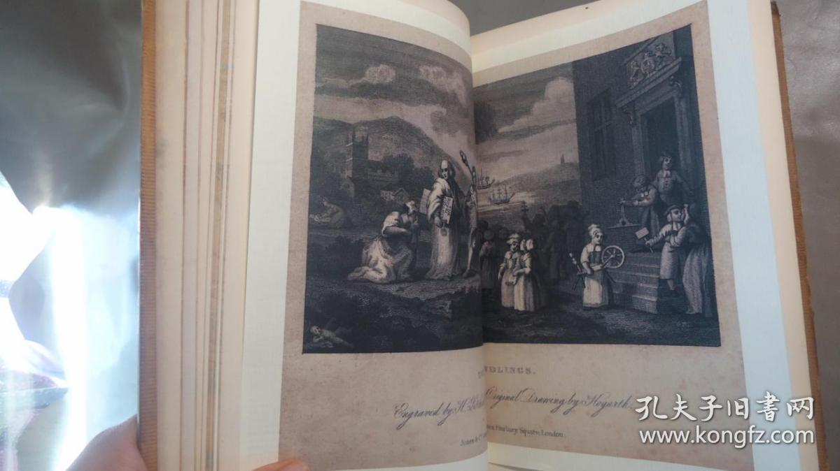 henry fielding的作品,William Blake 1851年- the works of henry fielding《亨利菲尔丁全集》全插图本 全