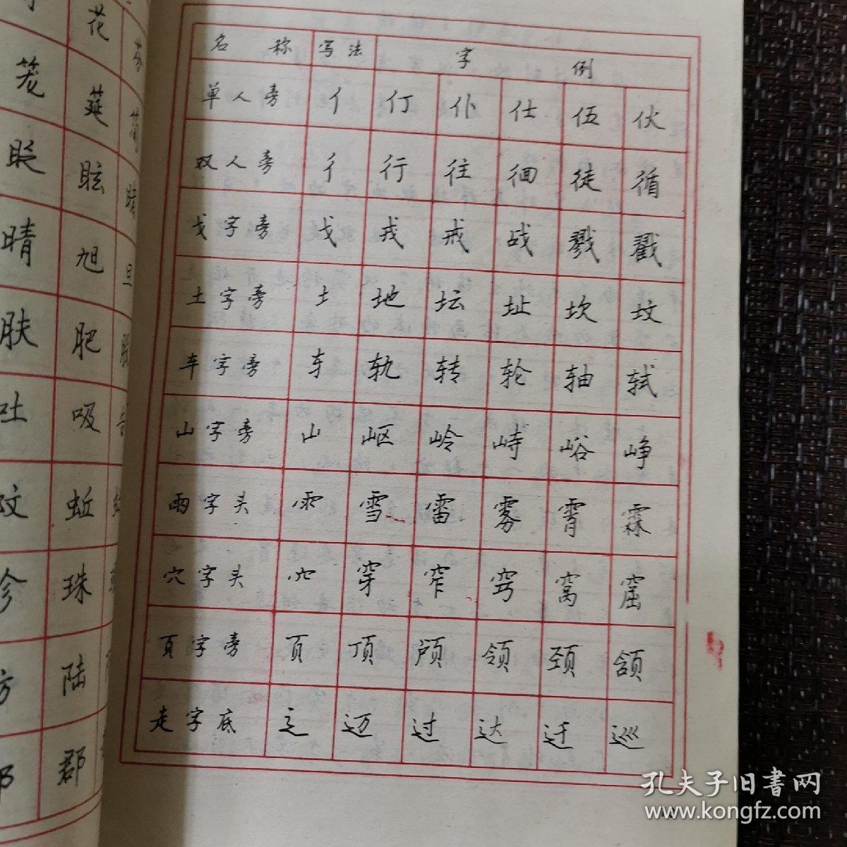 钢笔书法精品选沈尹默书大楷习字体卢前钢笔字帖三本