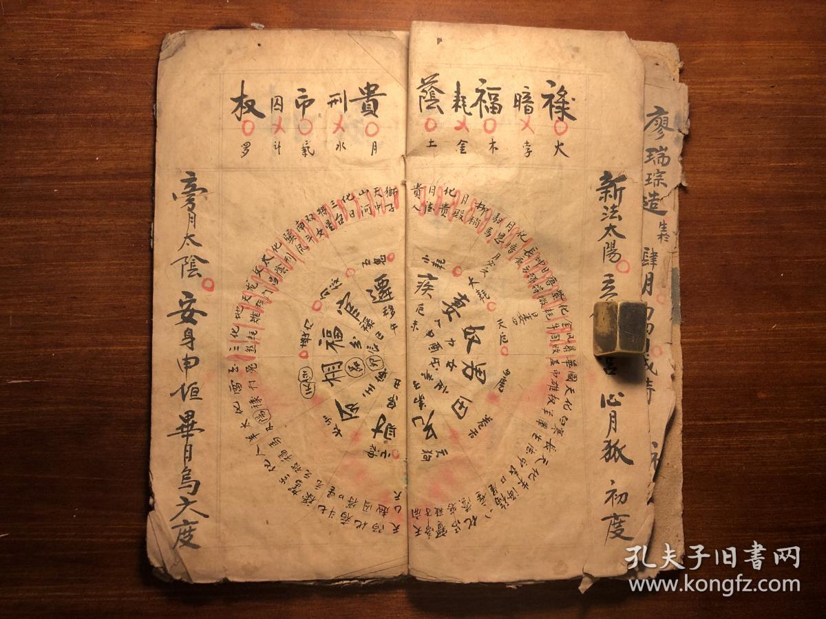 福建闽上杭李燕标李友贤推) 福禄寿喜财喜双添五星通书五星推书 录命