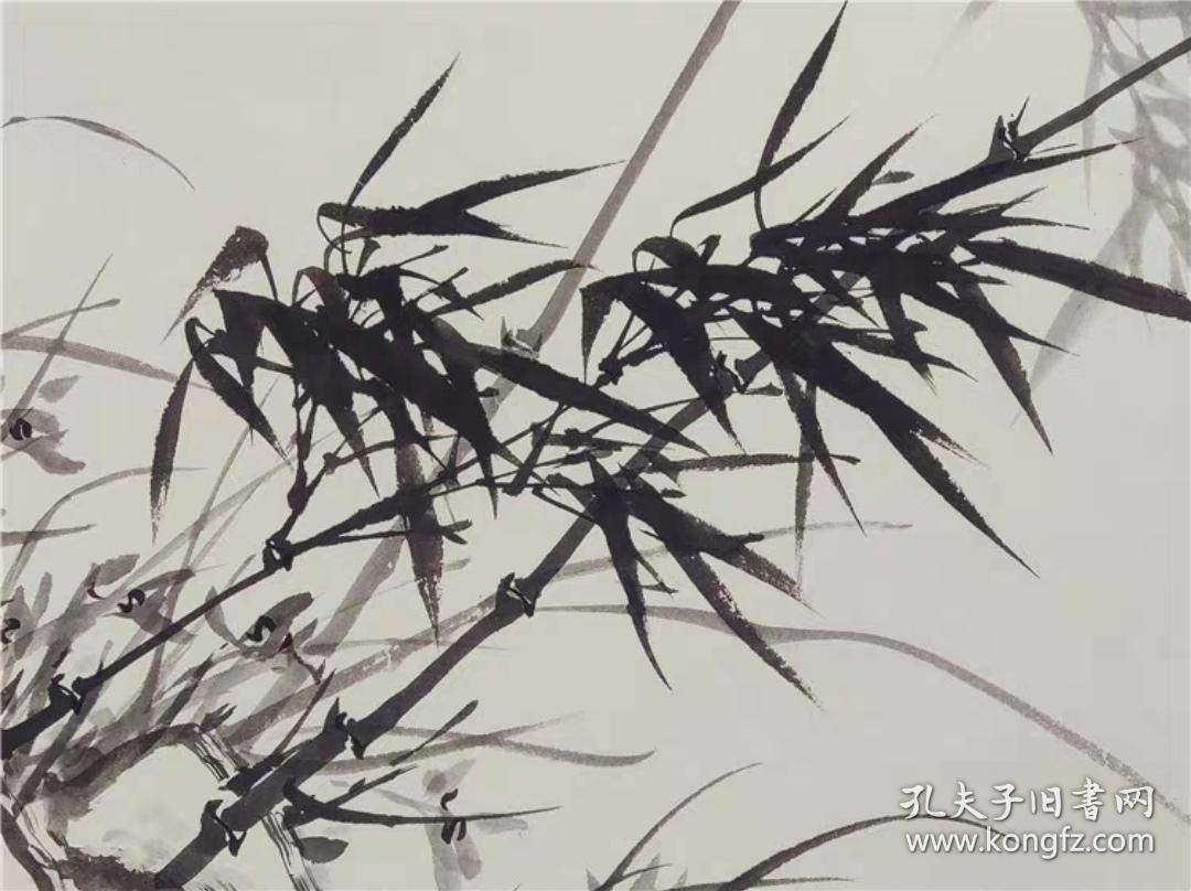 【极致高科微喷】卢坤峰 墨竹图