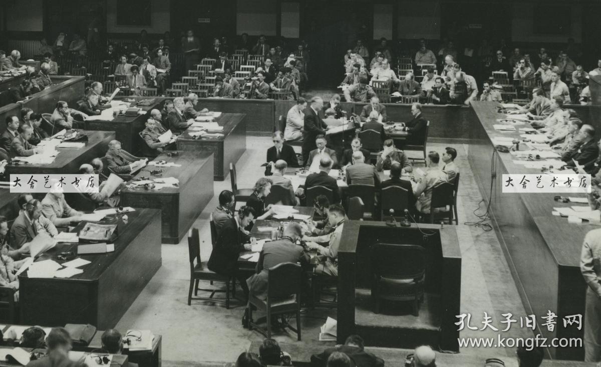 1946年远东国际军事法庭在日本东京对第二次世界大战中日本首要甲级