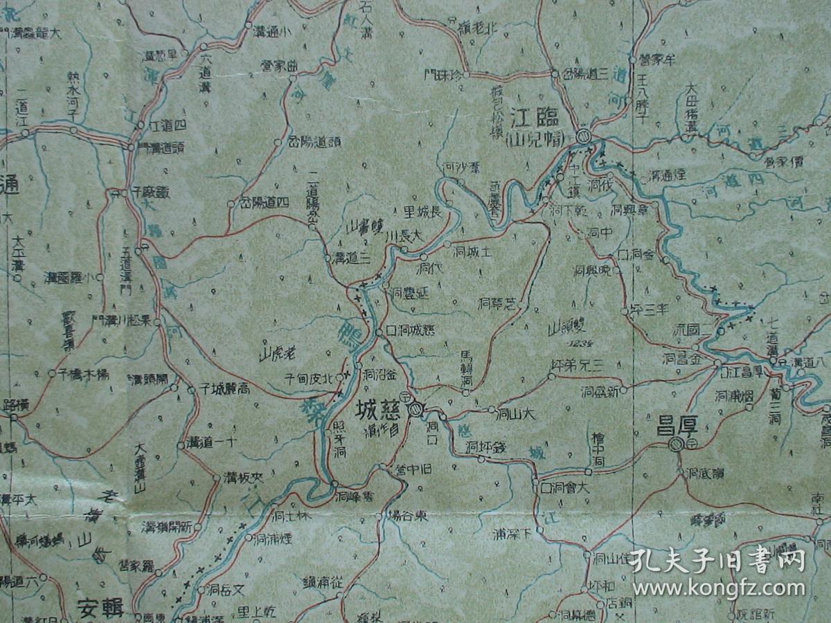 蒙江-靖宇,抚松,柳河,通化,兴京-清原,恒仁,鸭绿江,朝鲜-茂山,会宁,镜