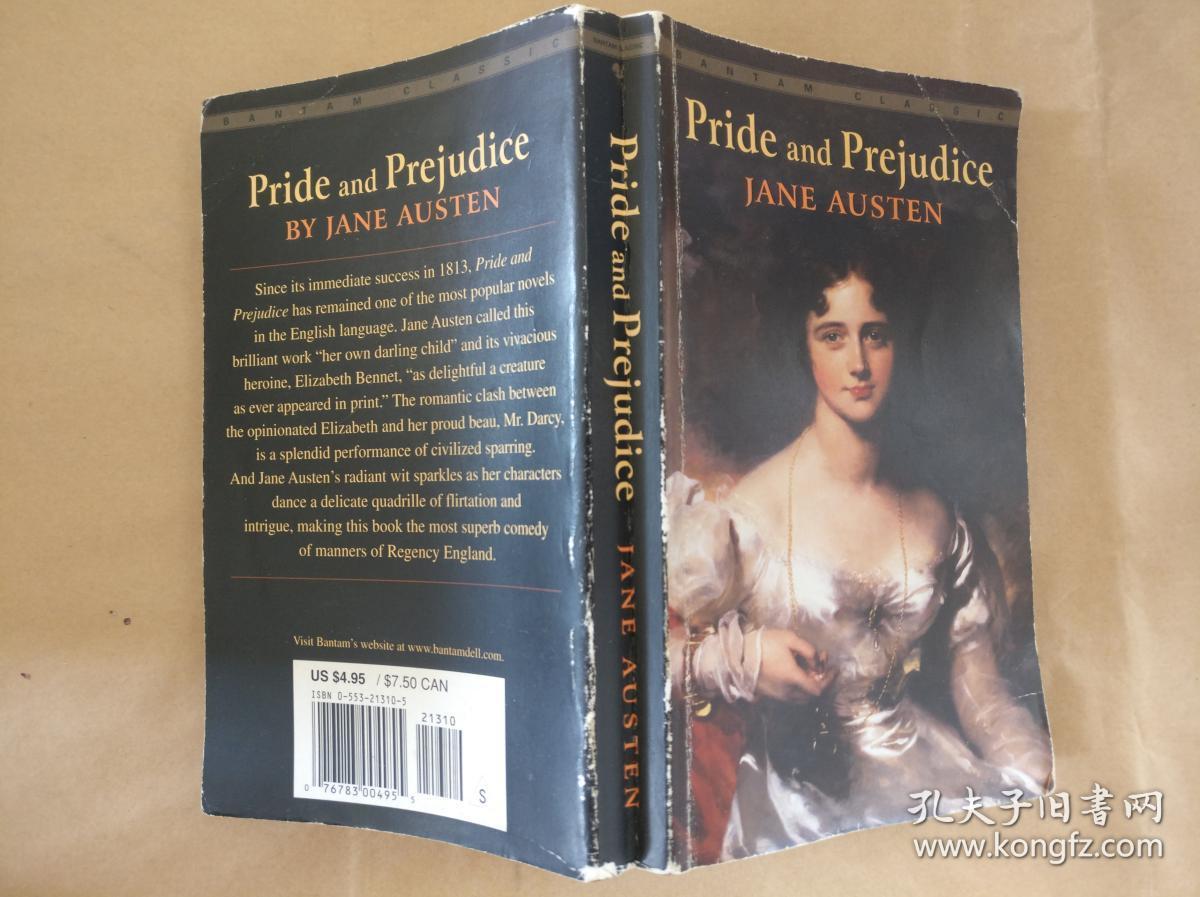 英文原版 pride and prejudice_jane austen_孔夫子