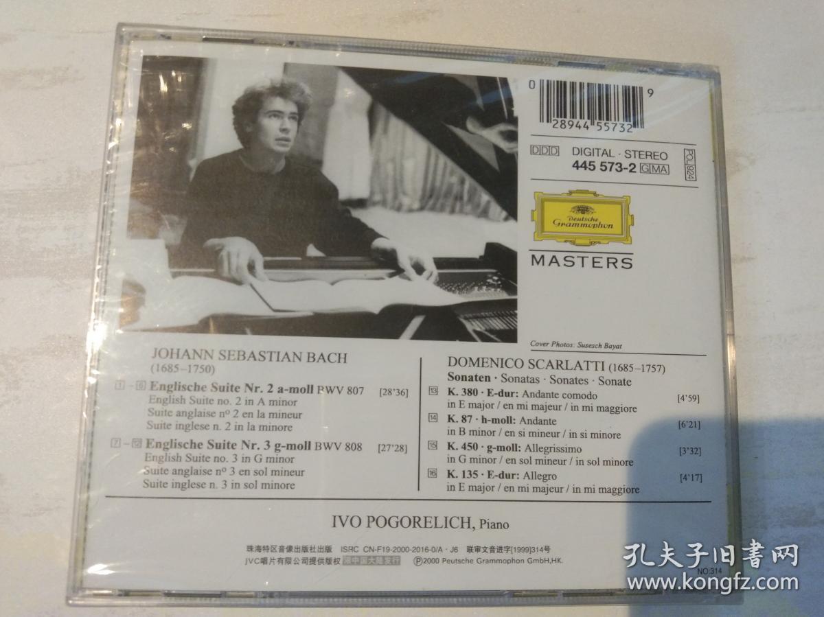 波格雷里奇pogorelich(3cd)