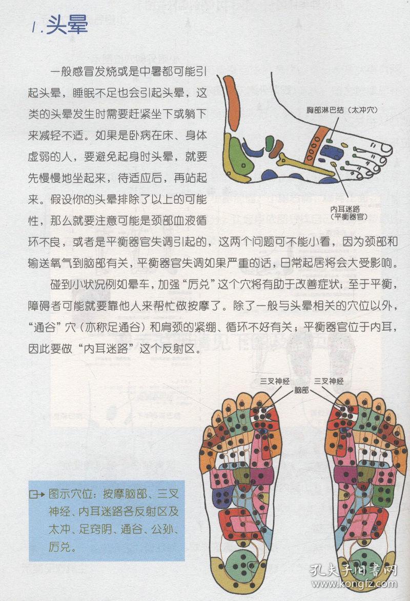 穴位反射区足疗保健按摩经络养生书籍家庭泡脚良方大全足部按摩祛百病