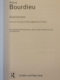 pierre bourdieu a social critique of the judgement of taste