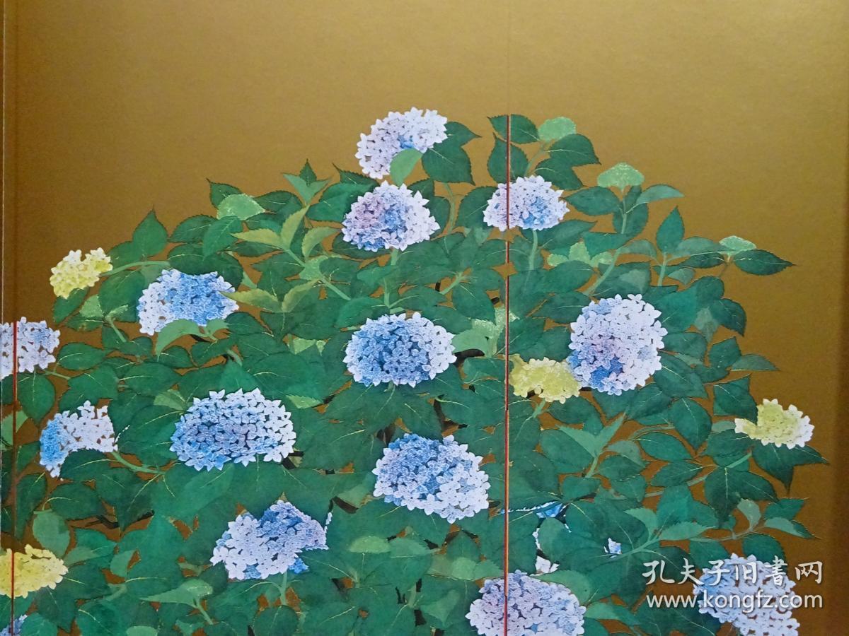 山种美术馆所藏速水御舟作品集 日本画岩彩画工笔重彩花鸟画集 日文