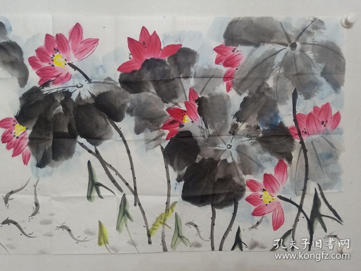 保真书画,张金玲,著名表演艺术家,电影家,著名演员,影星,张金玲国画