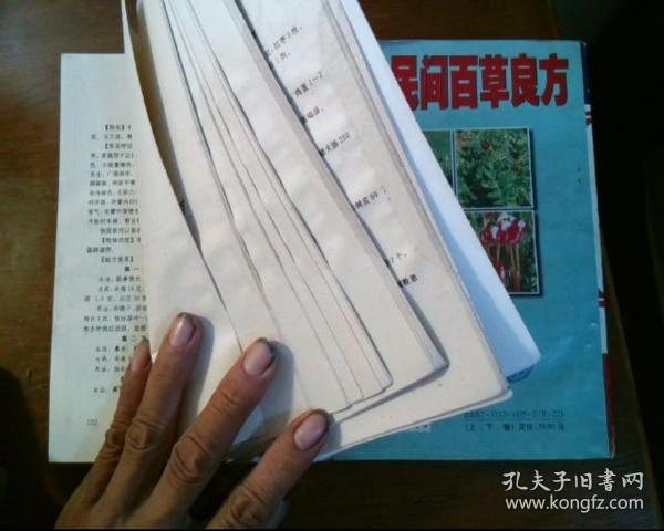 古今民间百草良方上下卷