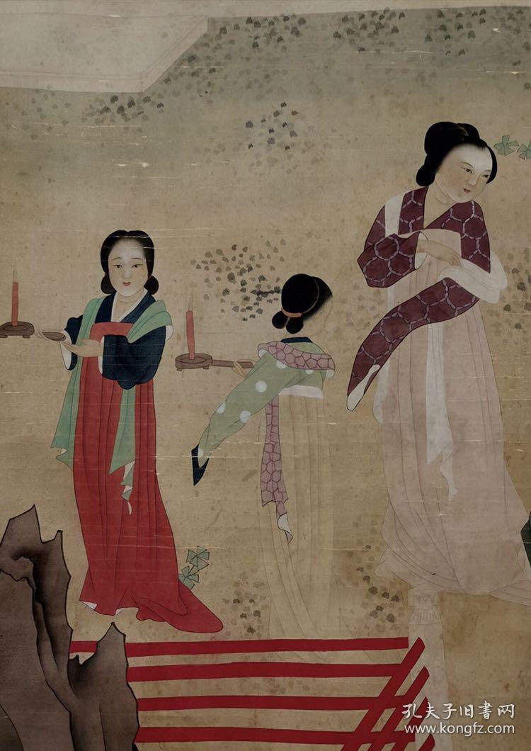 唐寅仕女图