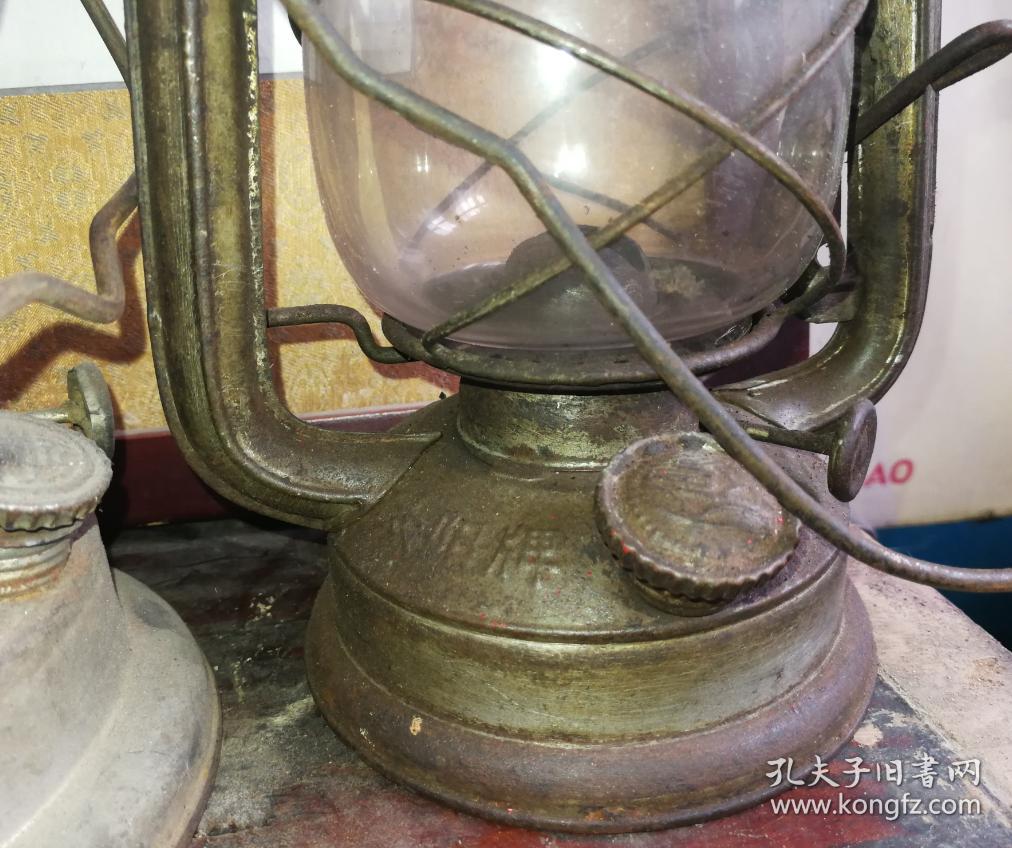 特价五六十年代马灯手提灯挂灯2个共78元包老怀旧太阳