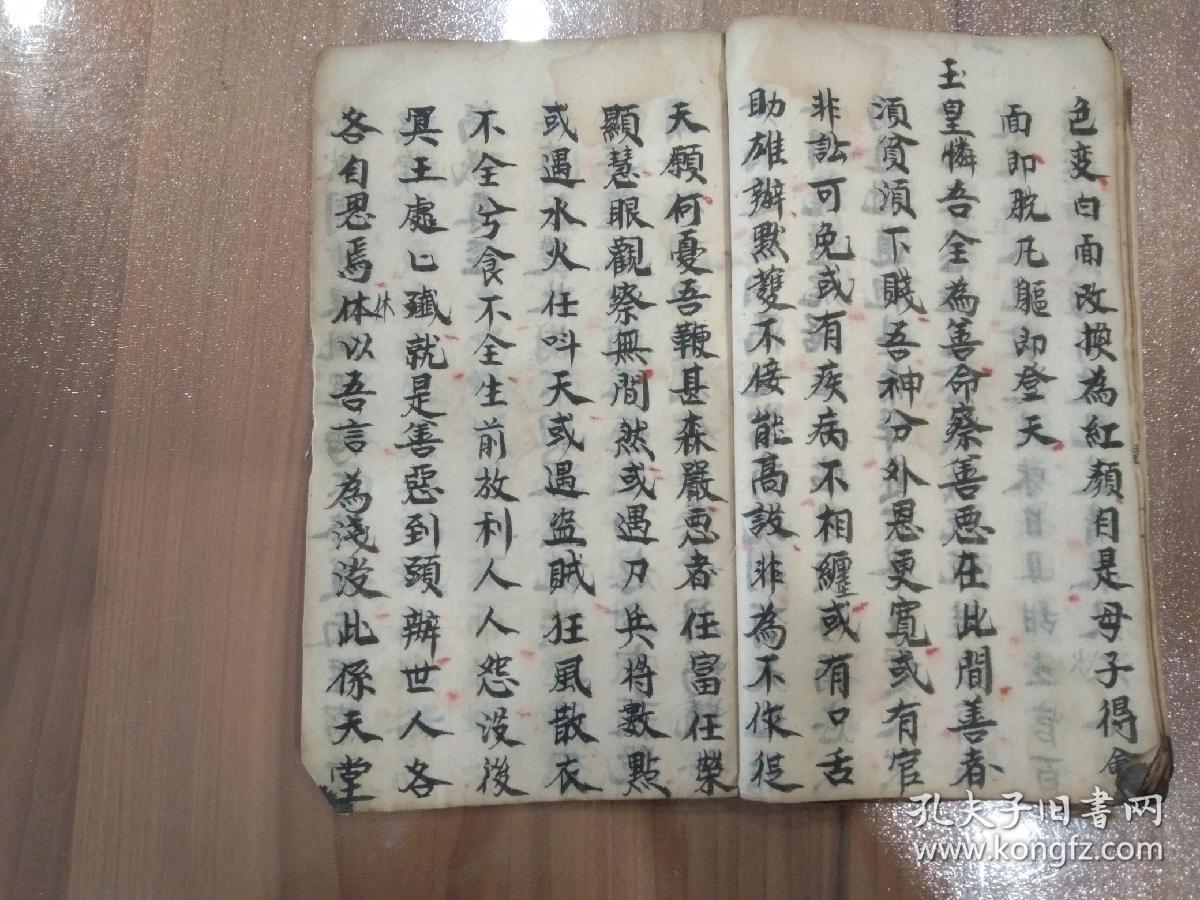《火官宝诰蚂蚁咒》佛教手抄本道教手抄本符咒秘旨堪舆风水地理手抄本