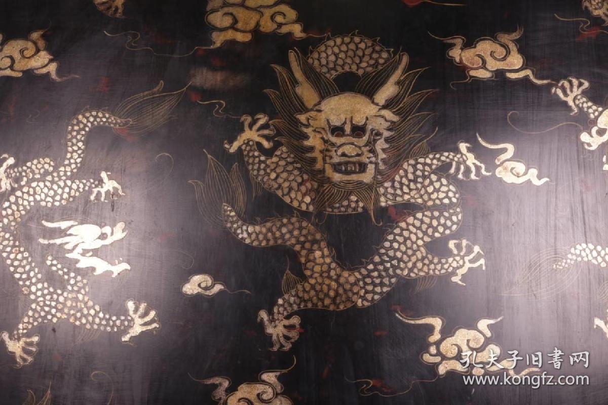 九龙屏风,描金的,清货价1980
