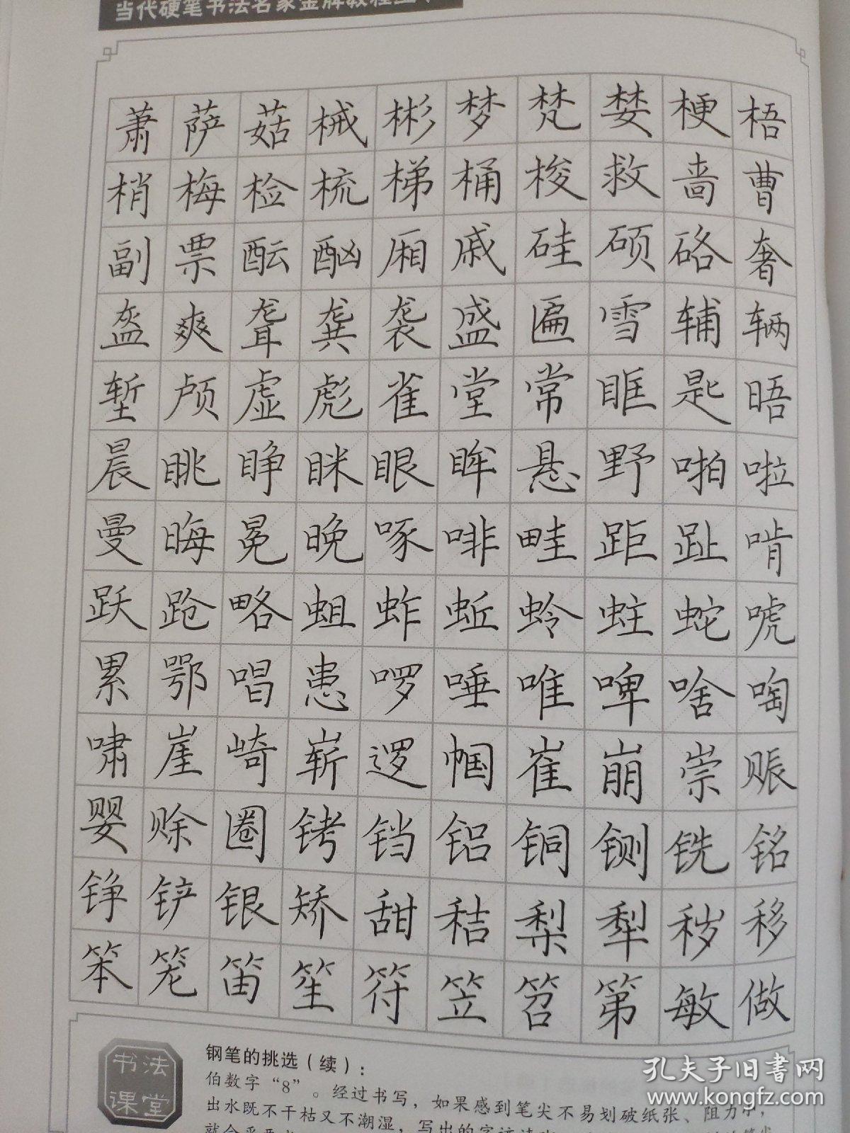 当代硬笔书法名家金牌教程丛书:楷书常用5000字 张文海 著