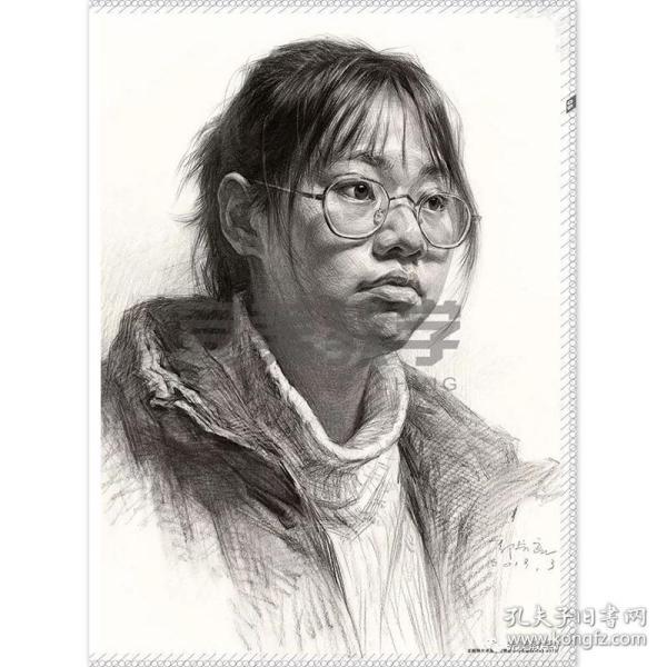 完美教研素描头像2019完美教学杨慎修人物五官形体结构解析素描肖像