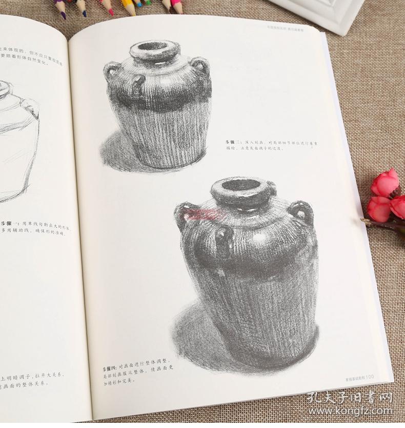 素描静物 素描人物 杨建飞 成人学生基础教程绘画美术书籍临摹范本