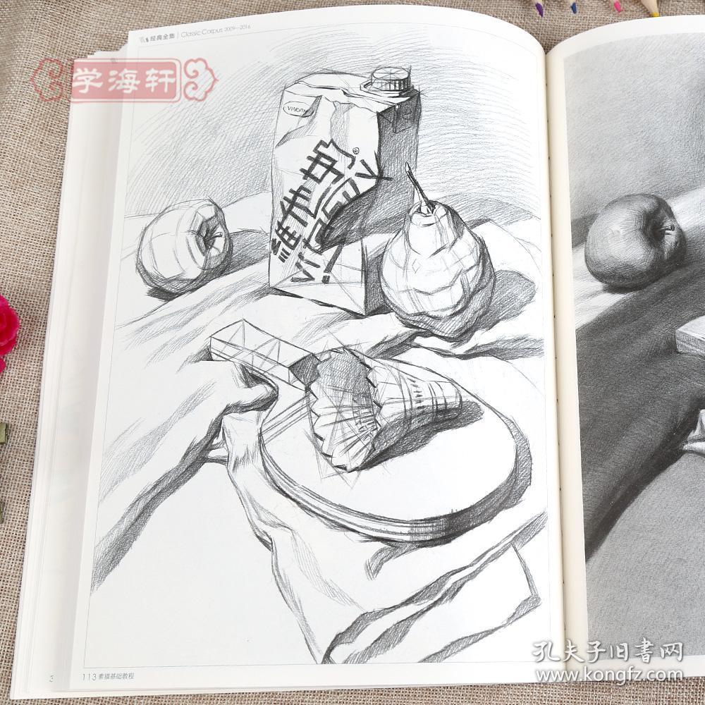 素描基础 素描静物 素描人物 杨建飞 成人学生基础教程绘画美术书籍