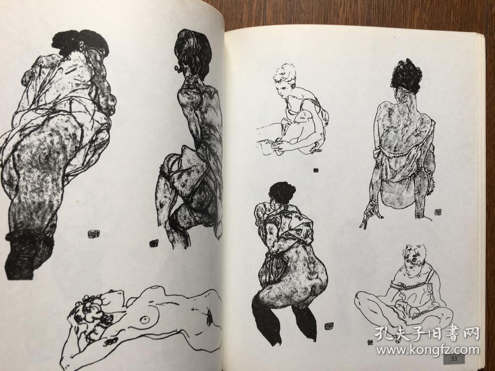 席勒人体速写