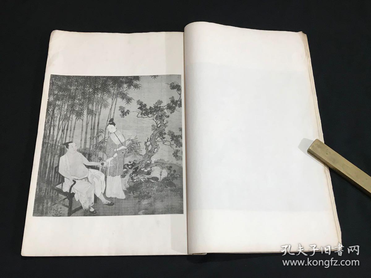 民国珂罗版画册清宫内府收藏珍品燕寝怡情图二十四幅图完整前有乾隆