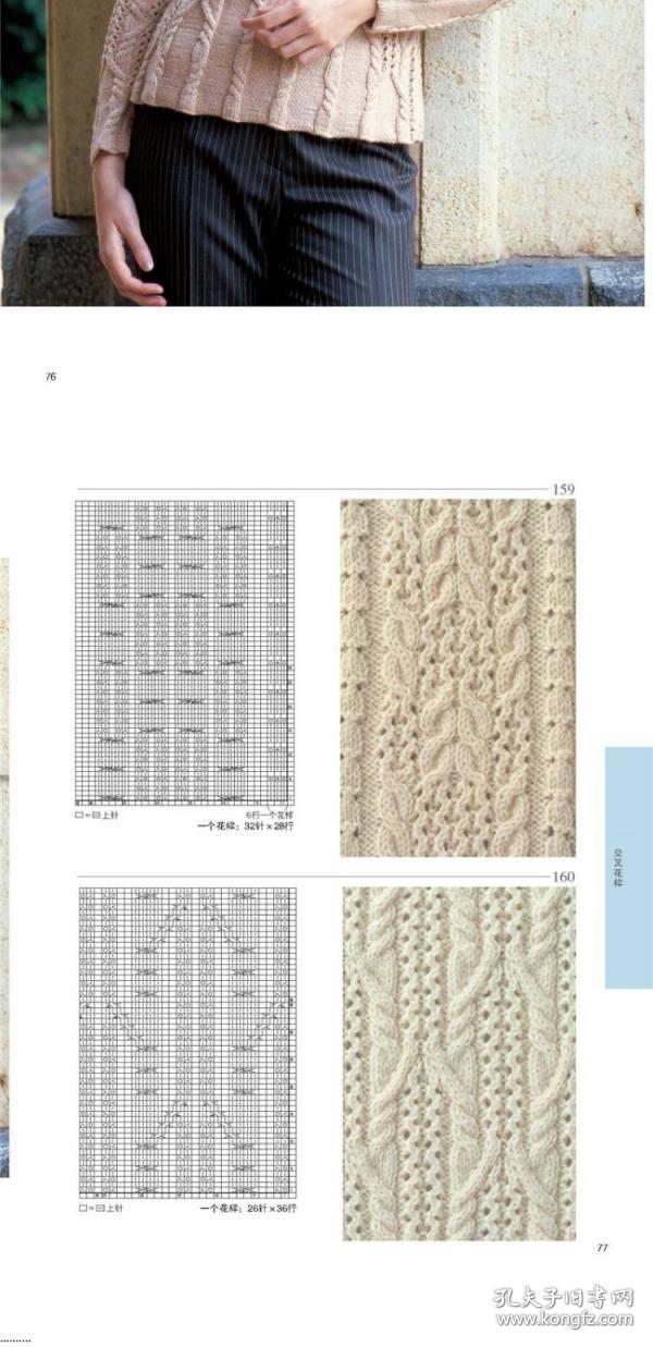志田瞳经典编织花样250例 织毛衣教程零基础学钩针编织书毛衣编织书籍