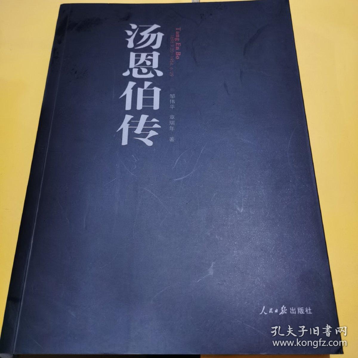 汤恩伯传