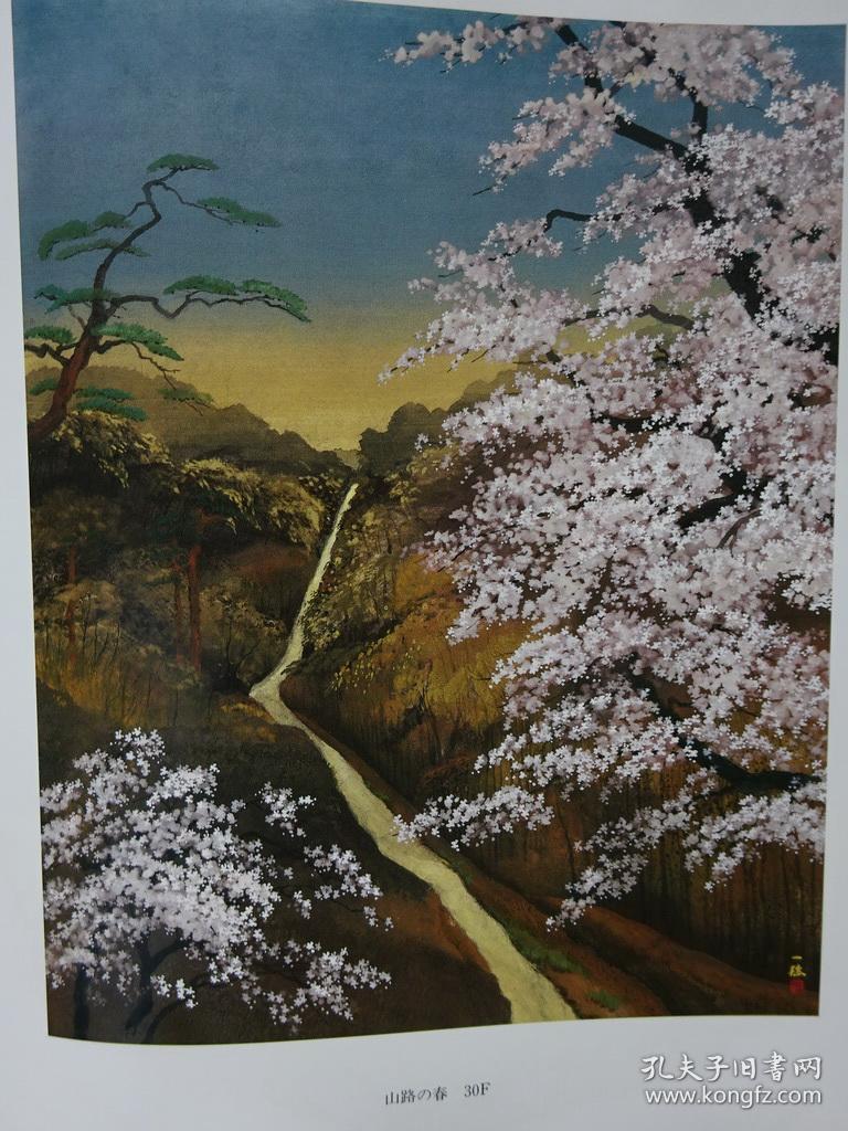 第23回潮音会作品集 日本油画日本画岩彩画集 日文原版