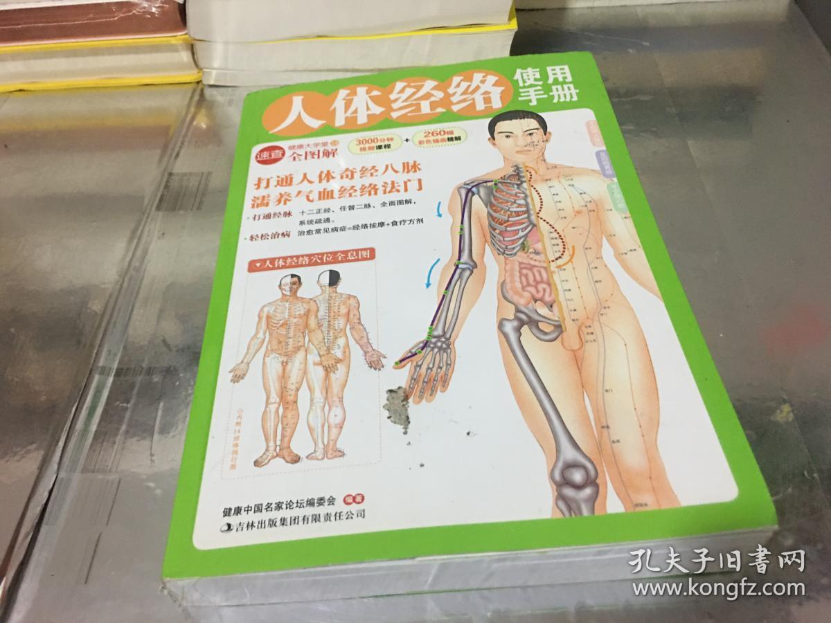 图解人体经络使用手册