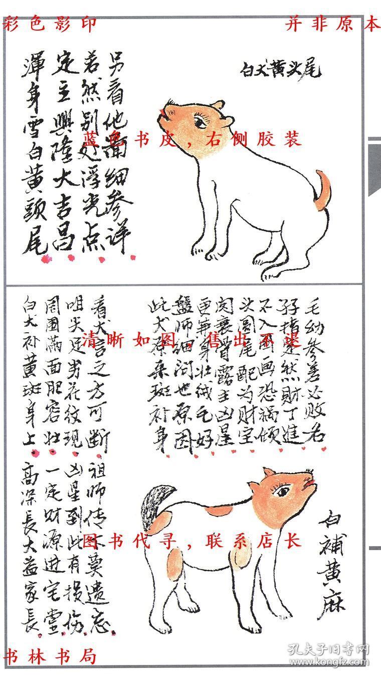 养狗爱好者相狗,识狗,买狗必须参考的相狗秘本,详细介绍参见网文"古籍