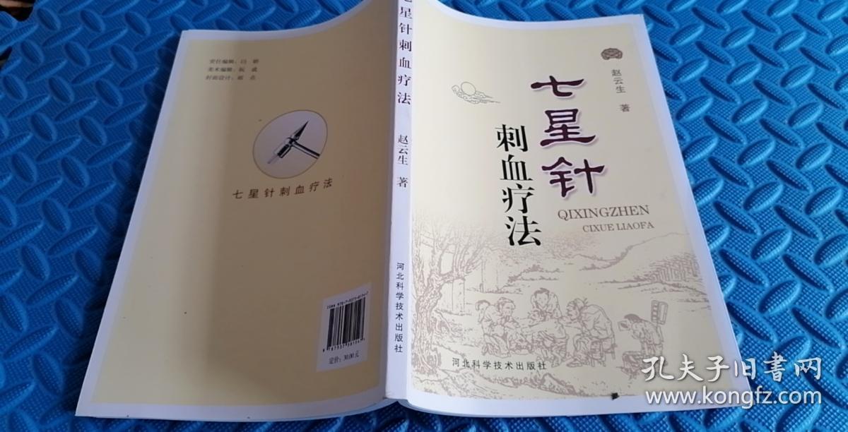 针灸放血疗法著作七星针刺血疗法著名针灸大师赵云生教授遗作全是铜板