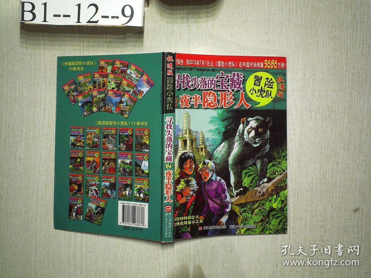 挺进版冒险小虎队 寻找失落的宝藏 夜半隐形人.