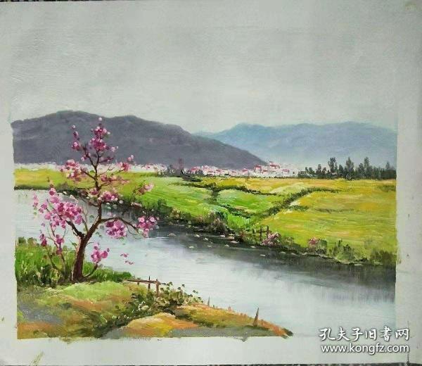张晨燕油画
