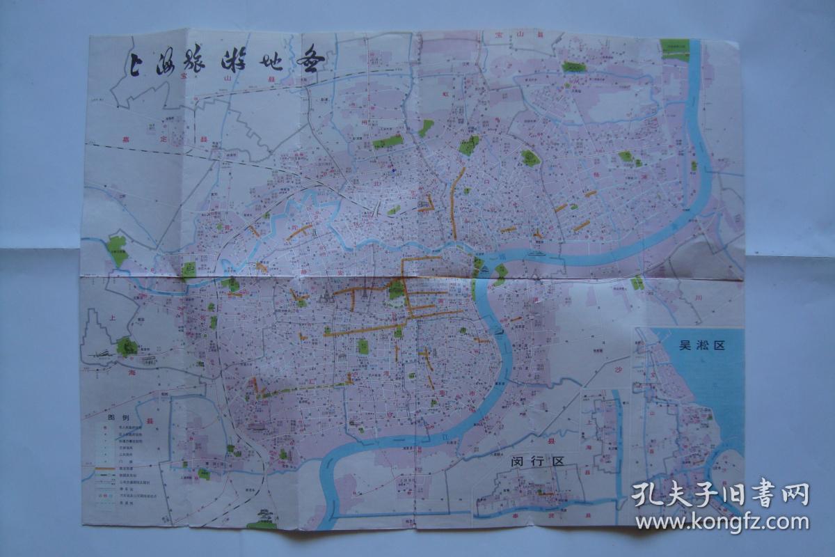 上海旅游地图