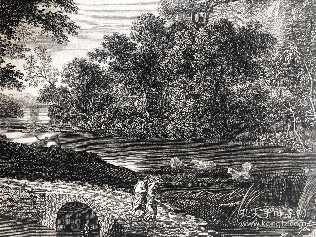 拿破仑博物馆 铜版画 帕特尔 风景