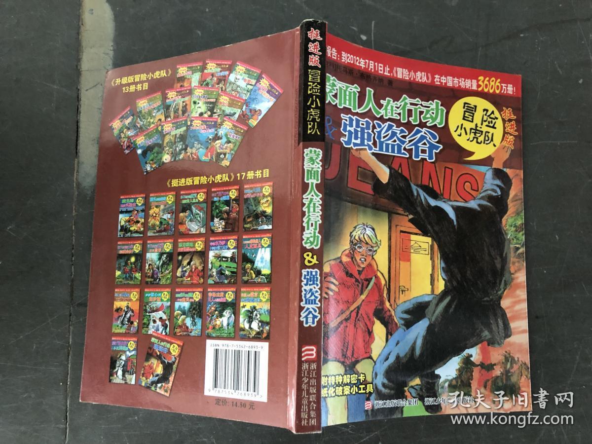 蒙面人在行动&强盗谷-冒险小虎队-挺进版:冒险小虎队挺进版.