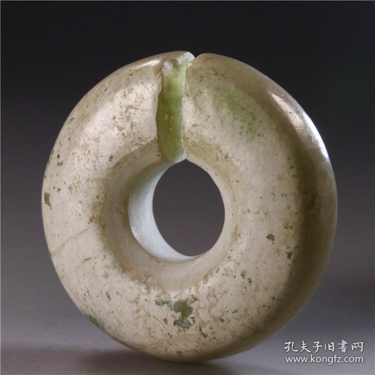 红山文化,大汶口文化,龙山文化玉玦,红山玉玦,生坑器型特殊,古朴精美
