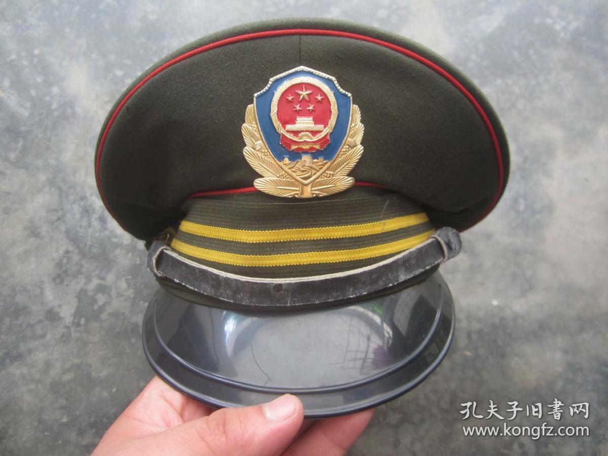 83武警大檐帽
