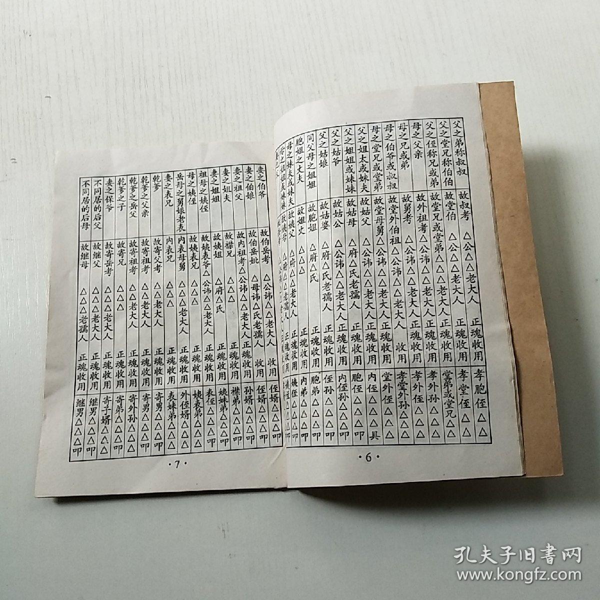 烧袱子填火单写法