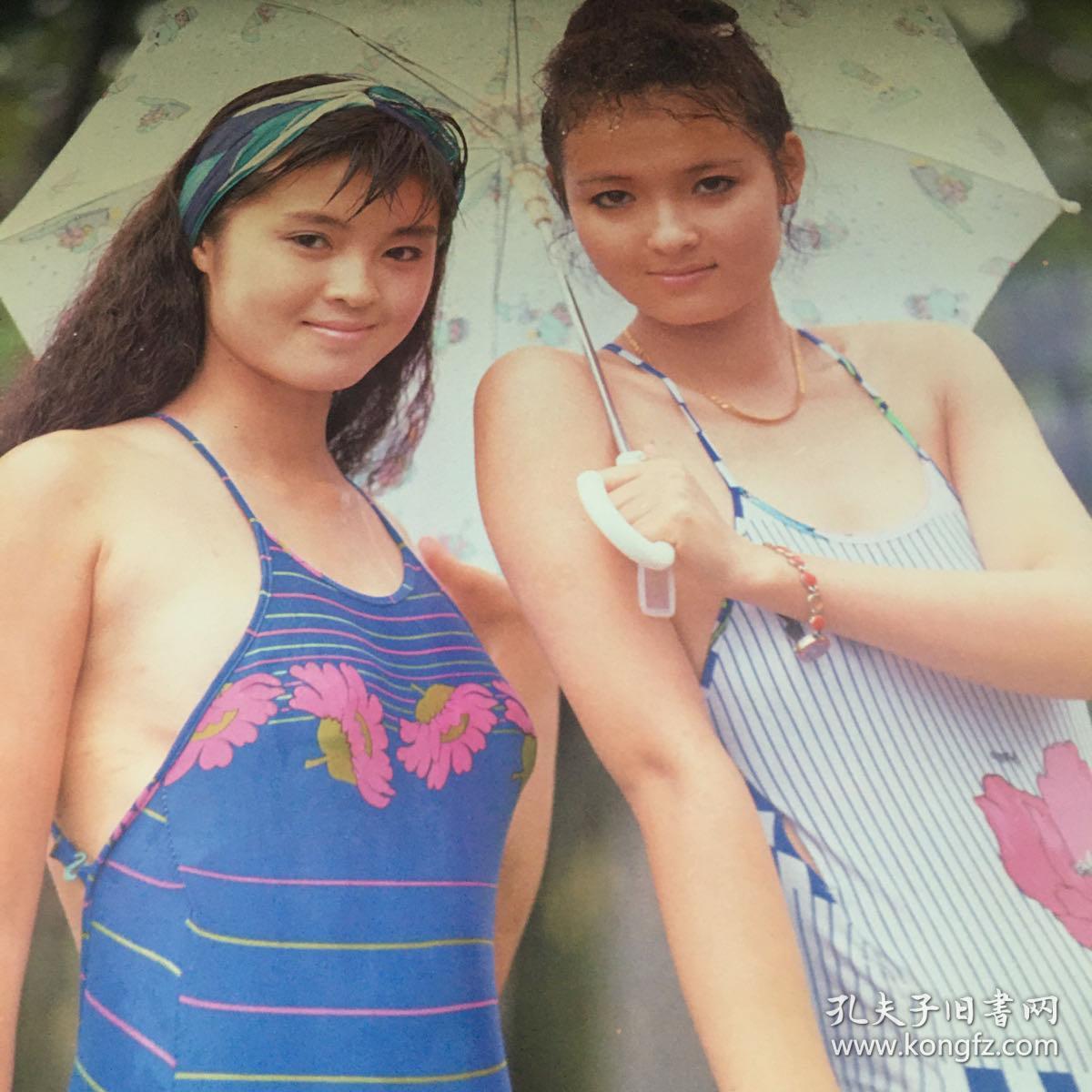 1991年碧波秀女.健美体态,俏丽妩媚,妙龄丰韵绝挂历