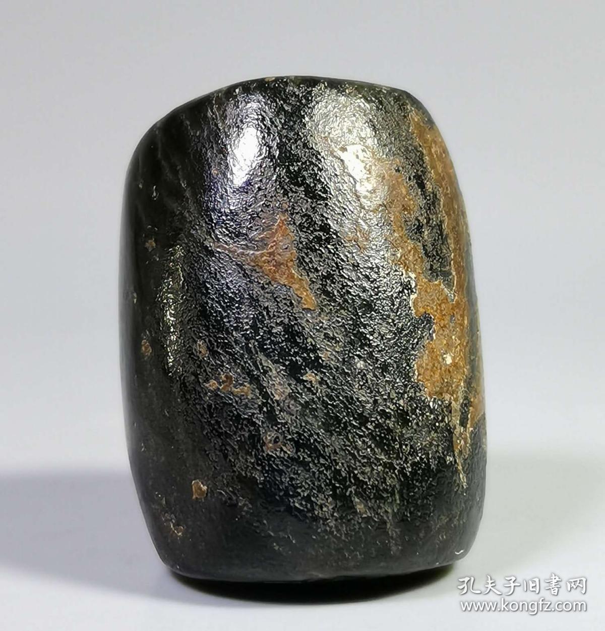 红山玉珠,红山玉器,红山黑玛瑙珠,红山墨玉管,红山文化老红玛瑙玉管