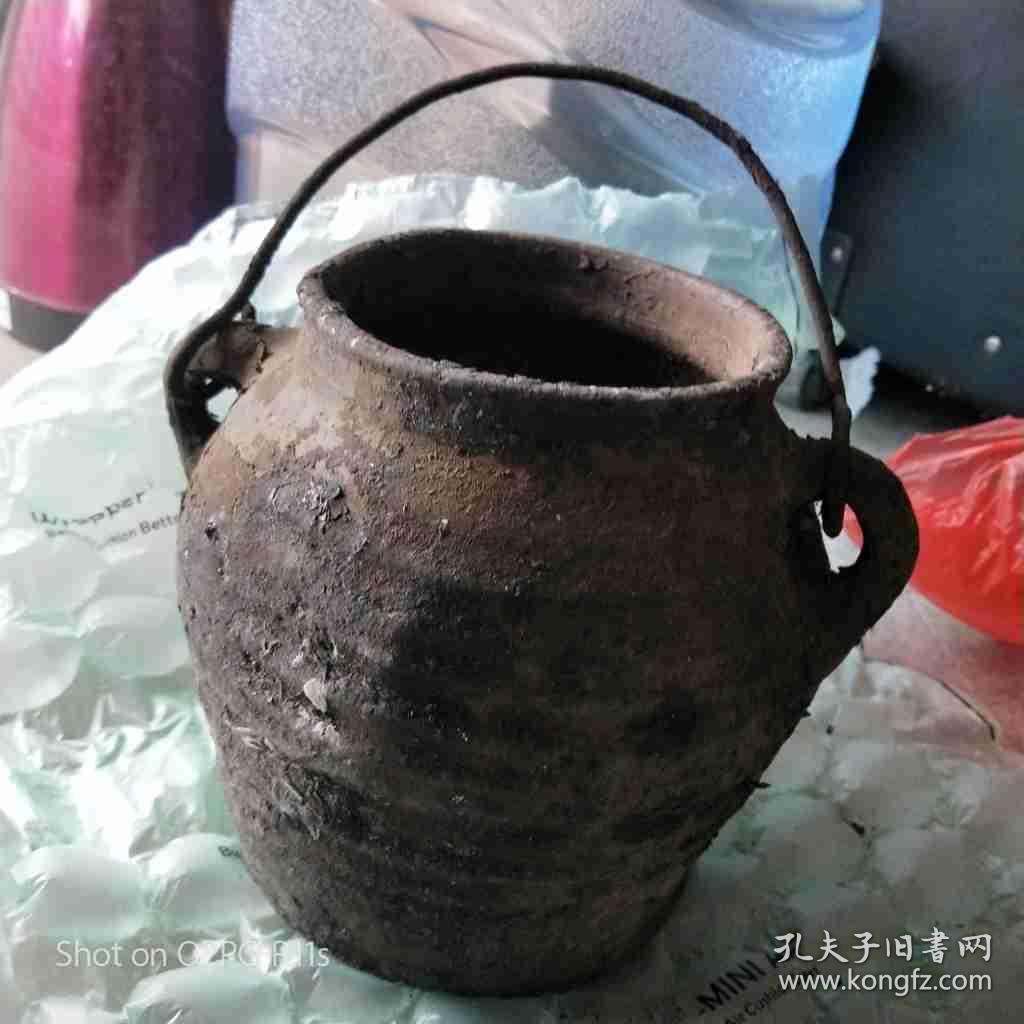 清代古陶罐两系灰陶罐