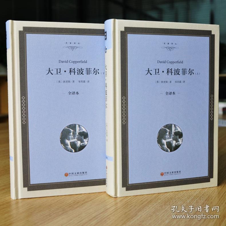 无删 狄更斯小说 大卫科波菲尔名家名译 初高中版 世界名著畅销书籍